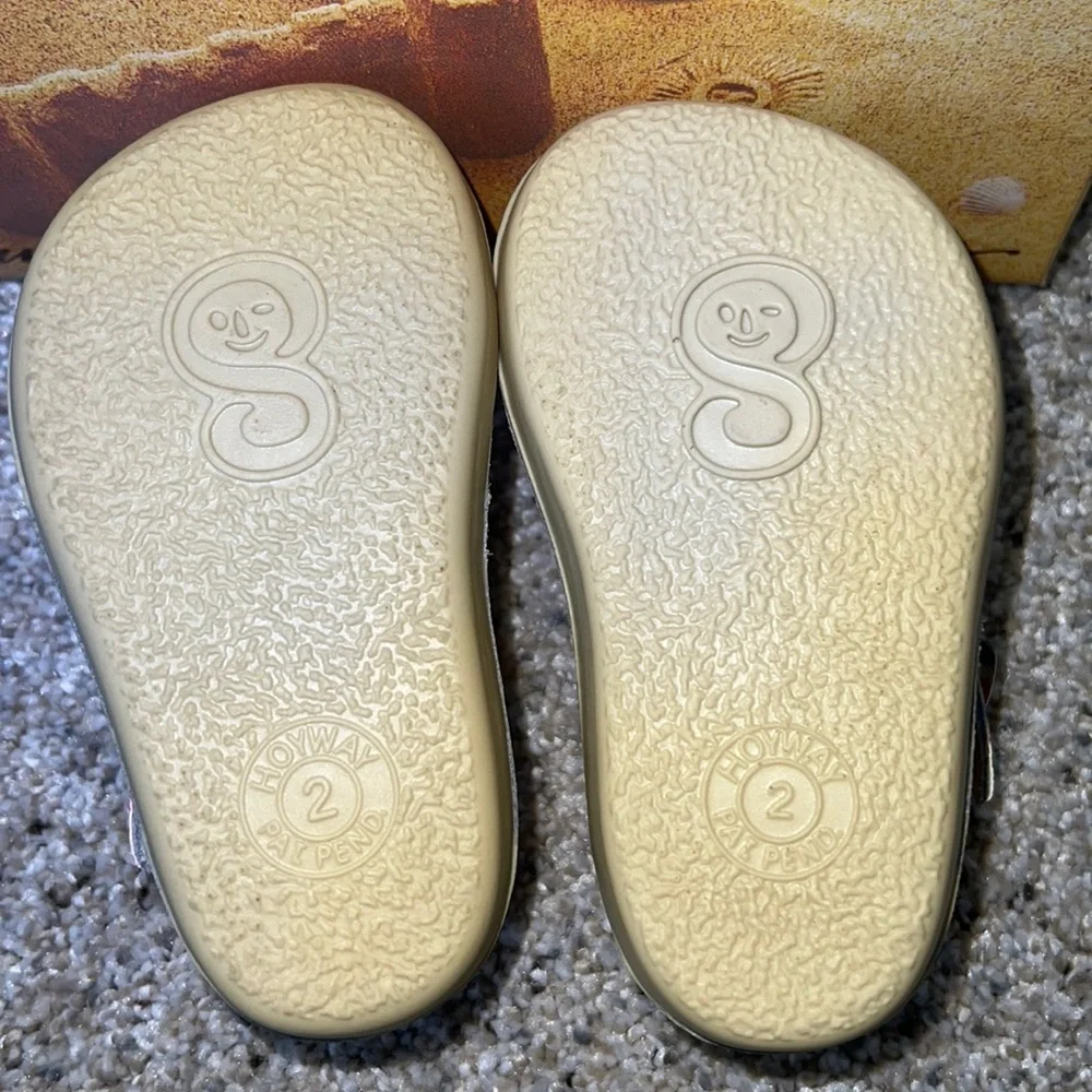 AUTH NIB SALT WATER SANDAL by Hoy Shoes Sun-San - Sea Wees Infant Floral